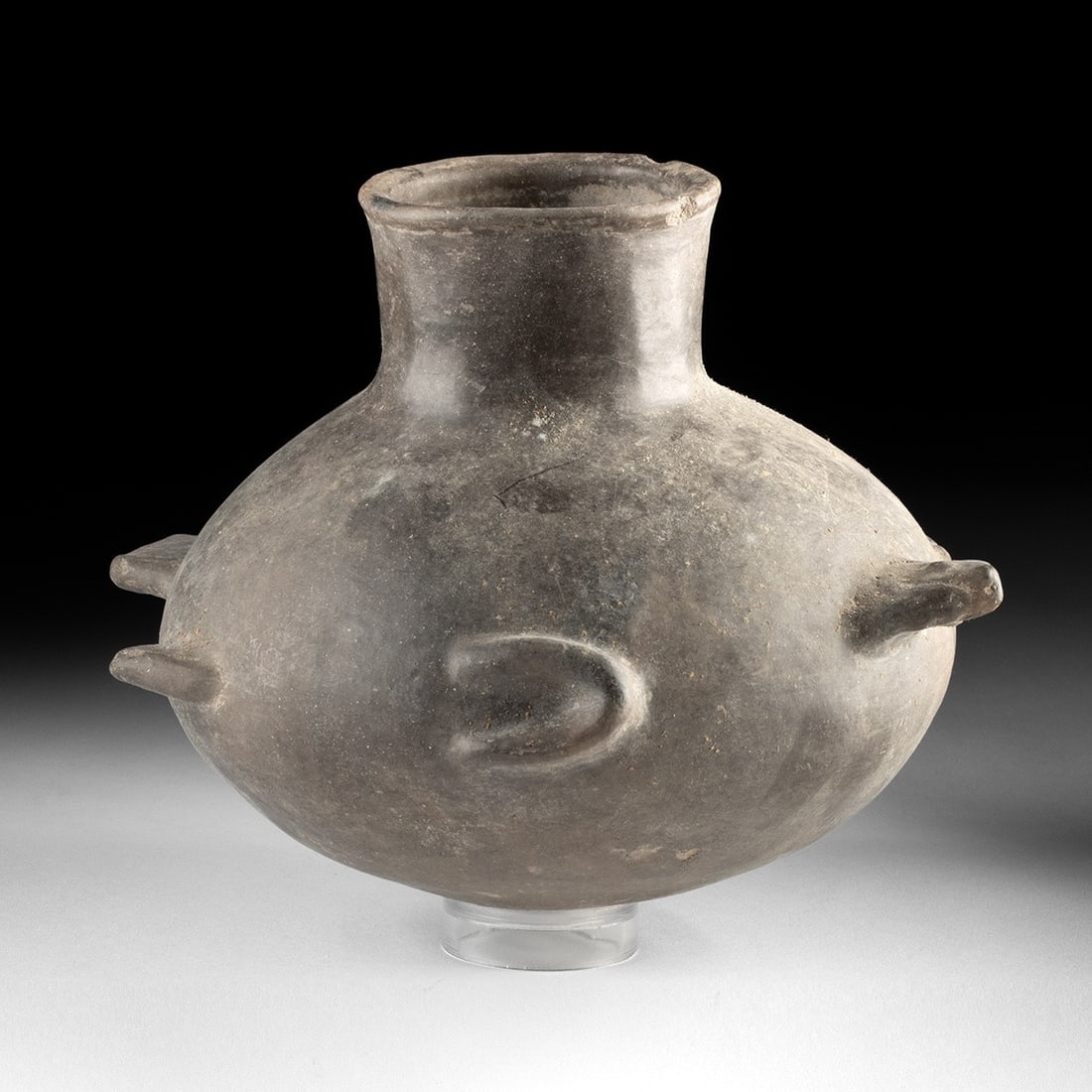 Mississippian Fish Effigy Bottle, Southeastern Ceremonial Complex (1 of 5)