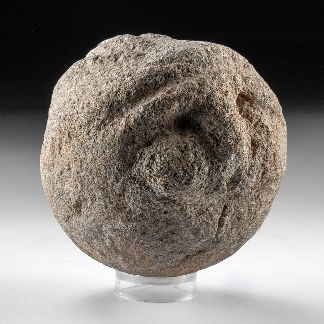 Native American Charmstone Head, Northern California (1 of 4)