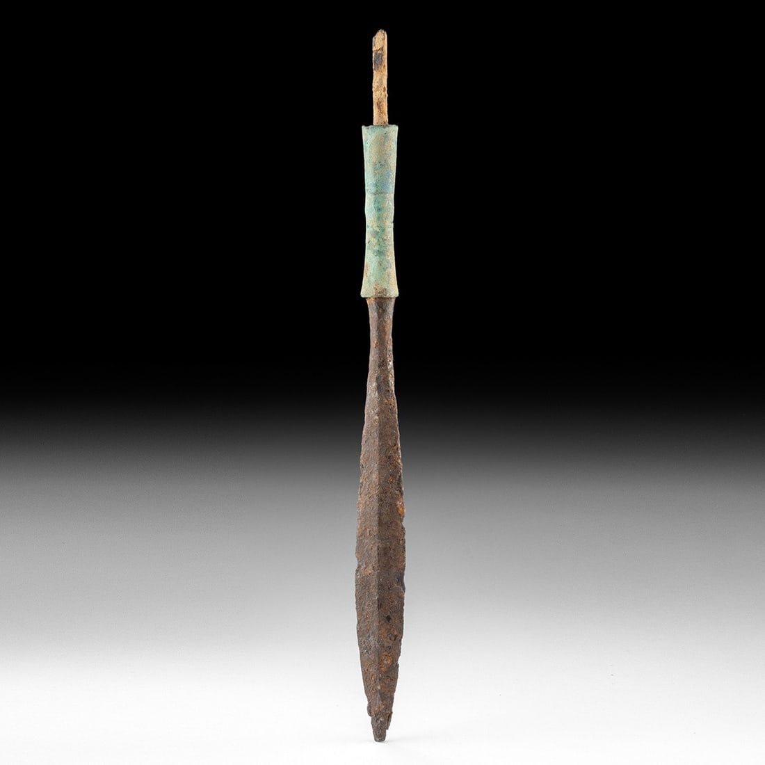 Iron Age Steel and Bronze Spearhead, Central Asia (1 of 3)