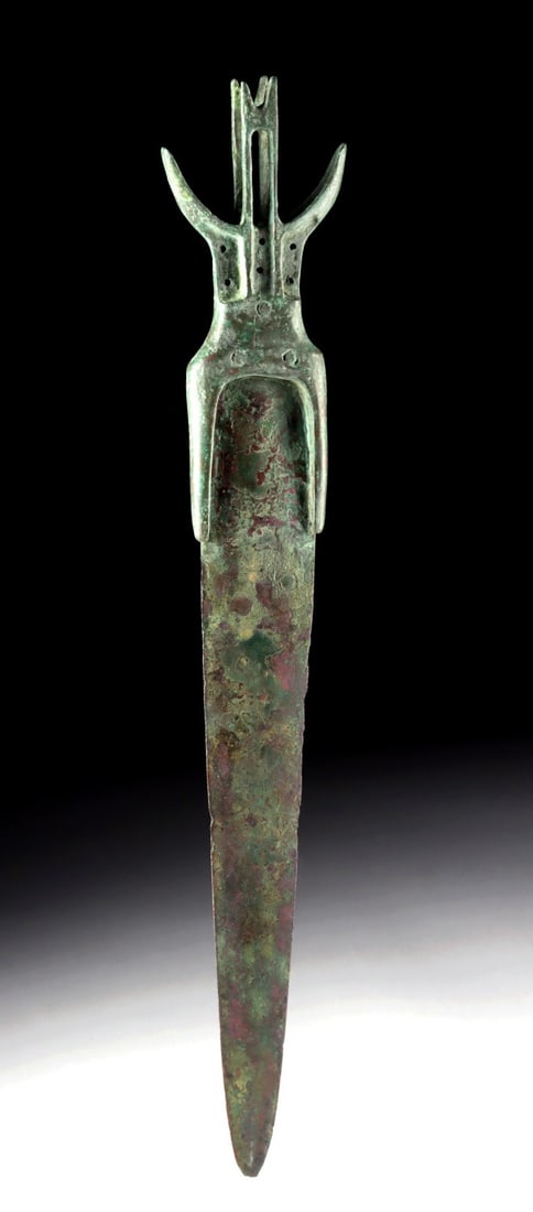 Egyptian Middle Kingdom Bronze Short Sword / Dagger (1 of 3)