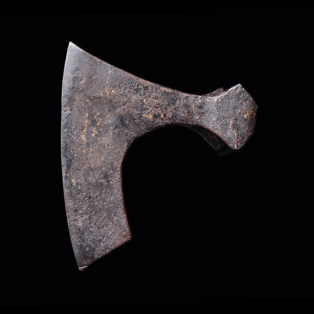 Viking Age Bearded Battle Axe Head with Lugged Socket, 9th-11th C. (1 of 4)