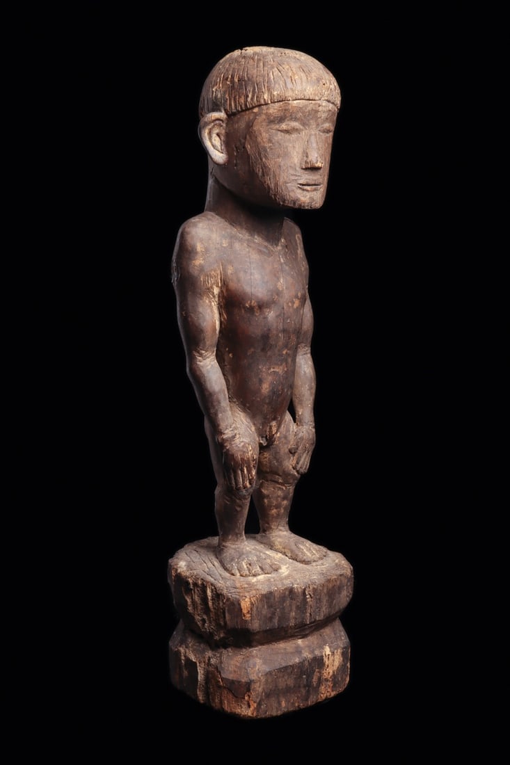 Ifugao Bulul Rice Guardian Figure, Northern Luzon, 19th C. (1 of 5)