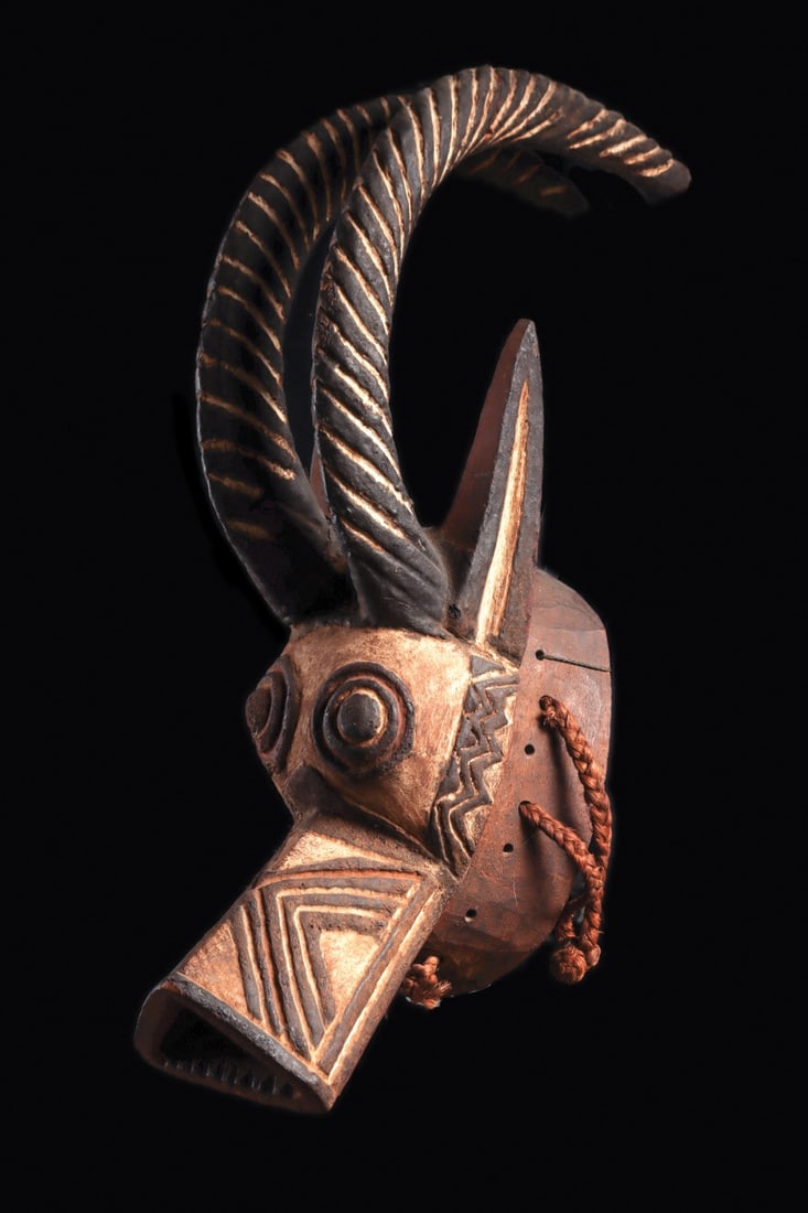 Bwa or Nunuma Antelope Bush Spirit Mask, Burkina Faso (1 of 4)