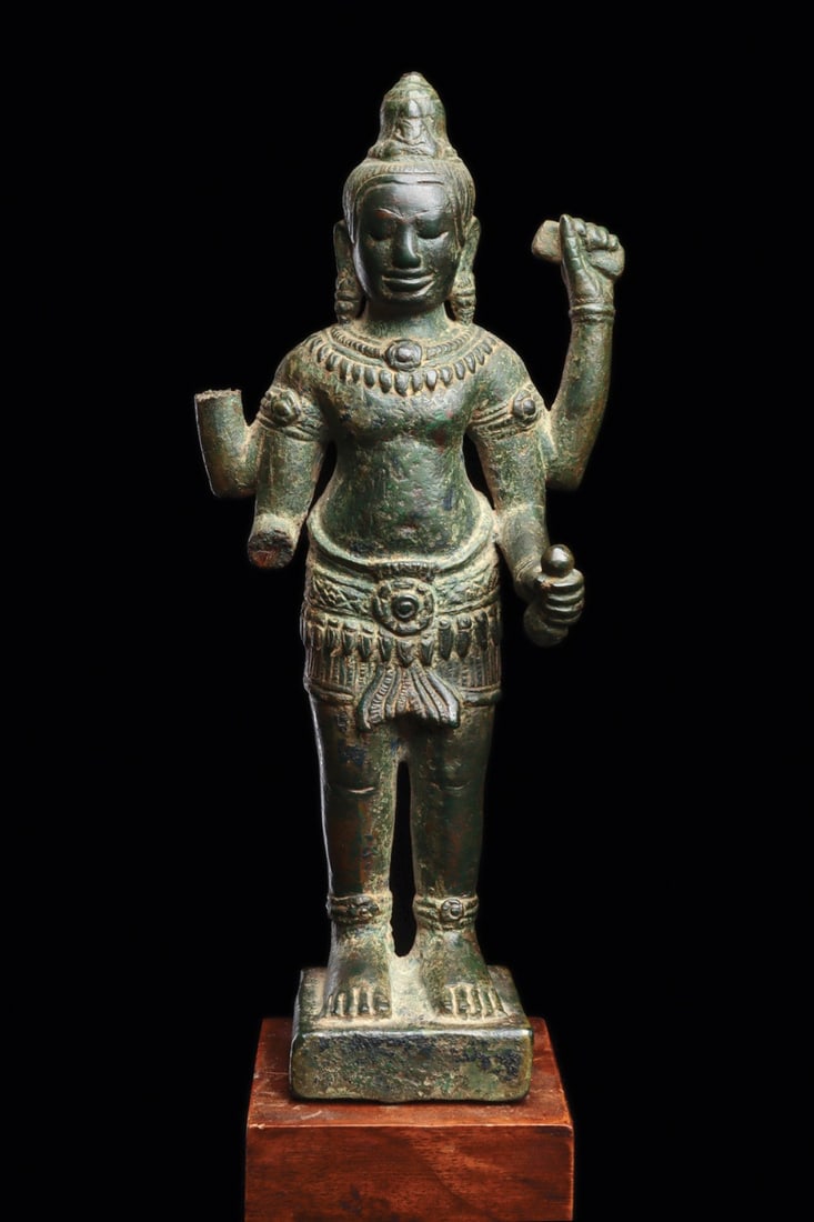 Khmer Style Standing Shiva Figure with Celt and Kamandalu, Thailand (1 of 5)