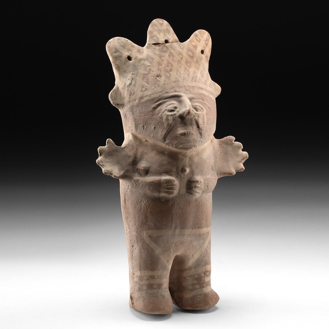 Chancay Cuchimilco Standing Female Figure (1 of 3)