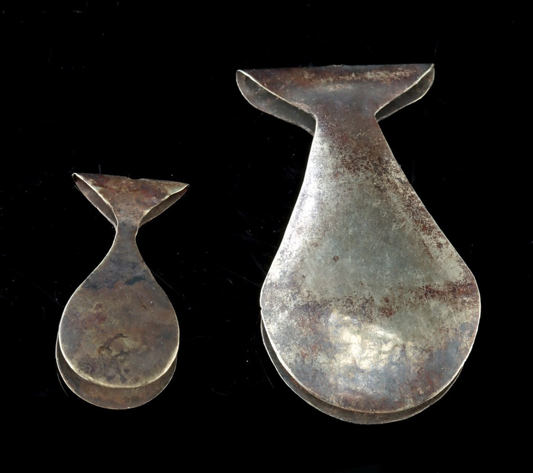 Two Moche High Quality Gold & Silver Tweezers (1 of 2)