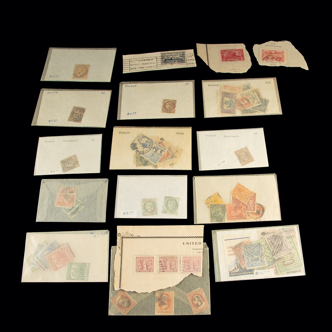 19th C. World Postage Stamps - Group of 72, British Empire & Colonial (1 of 4)