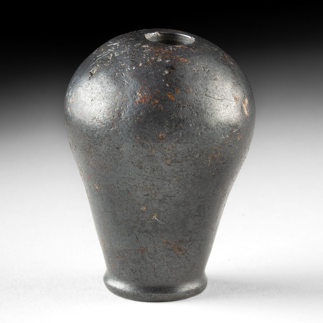 Egyptian Predynastic Hematite Mace Head (1 of 4)