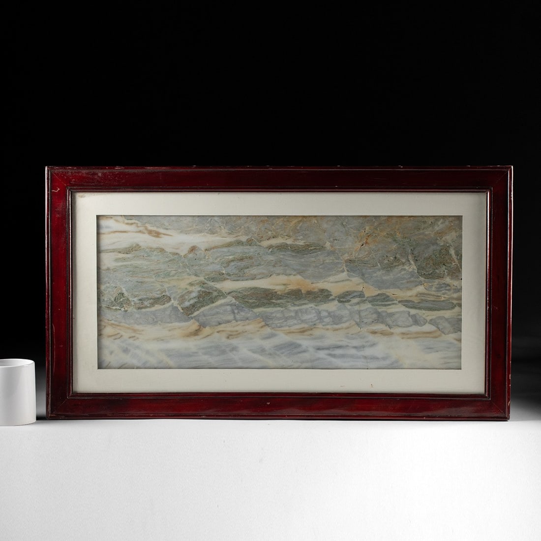 19th C. Chinese Dali Marble Dream Stone - Shih-Hua (1 of 2)