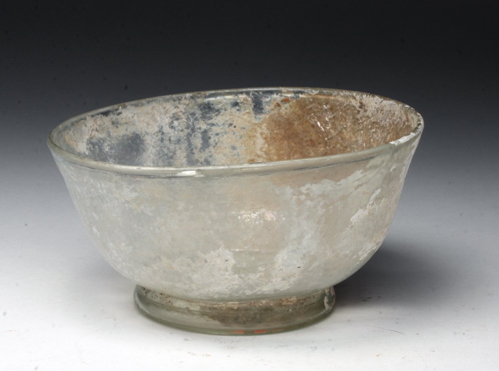 Ancient Roman Glass Bowl
