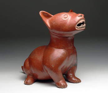 Huge Pre-Columbian Colima Dog - Superb!