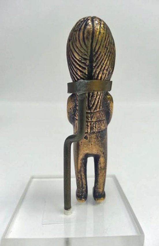 Inca Capacocha Female Figure Gold, Silver, Copper Lot 430B