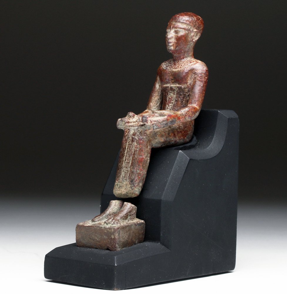 Egyptian Bronze Imhotep (1 of 6)