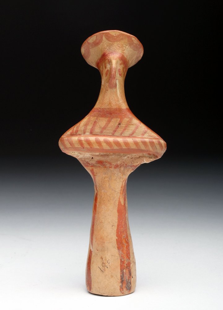 Mycenaean Tau Type Female Idol - Rare Pose (1 of 4)