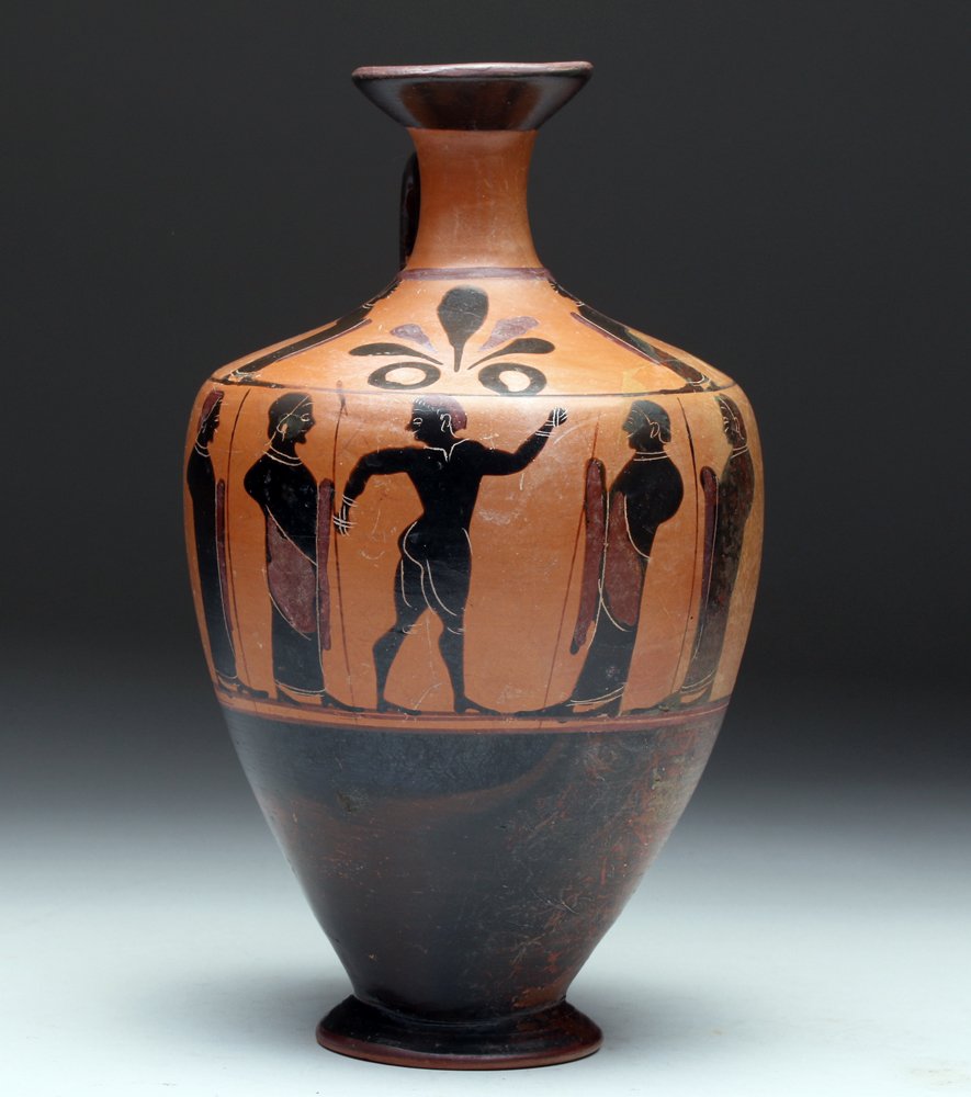 Greek Attic Black Figure Lekythos (1 of 5)
