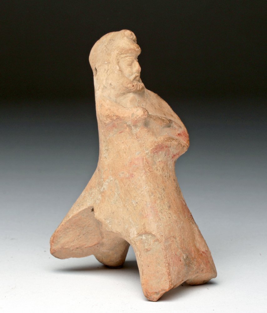 Rare Greek Pottery Sculpture of Herakles (1 of 4)