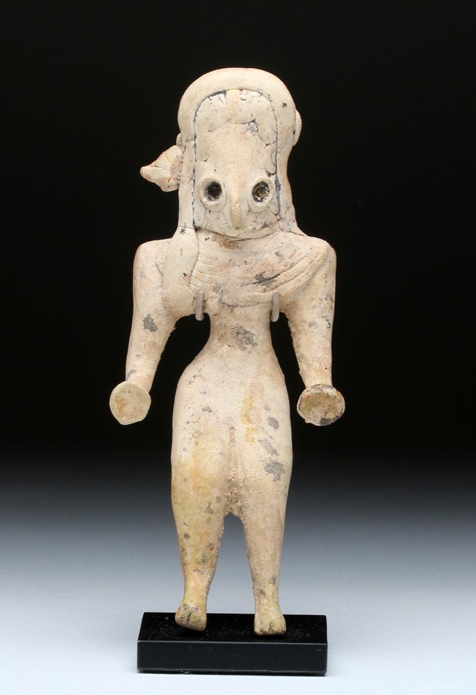 Indus Valley Seated Bird-Faced Fertility Goddess (1 of 5)