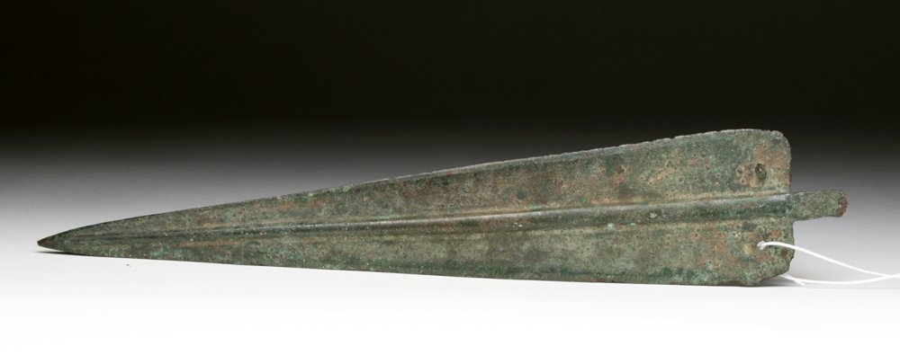 Superb Luristan Bronze Sword Blade (1 of 2)