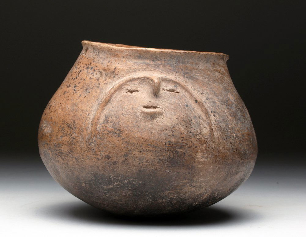 Colima Pottery Janus-Headed Jar (1 of 4)