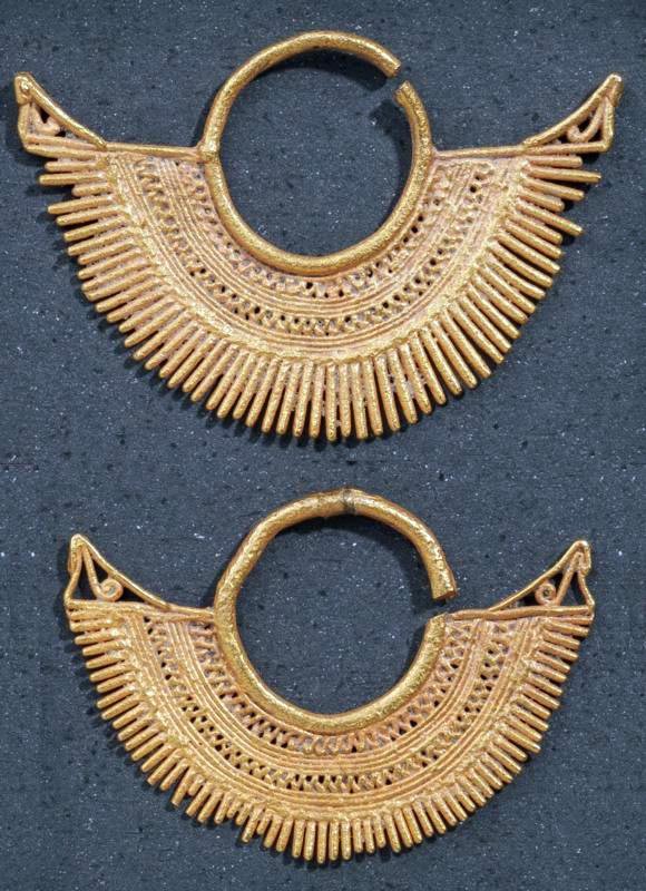 Pr. Sinu Gold Filigree Earrings (1 of 1)