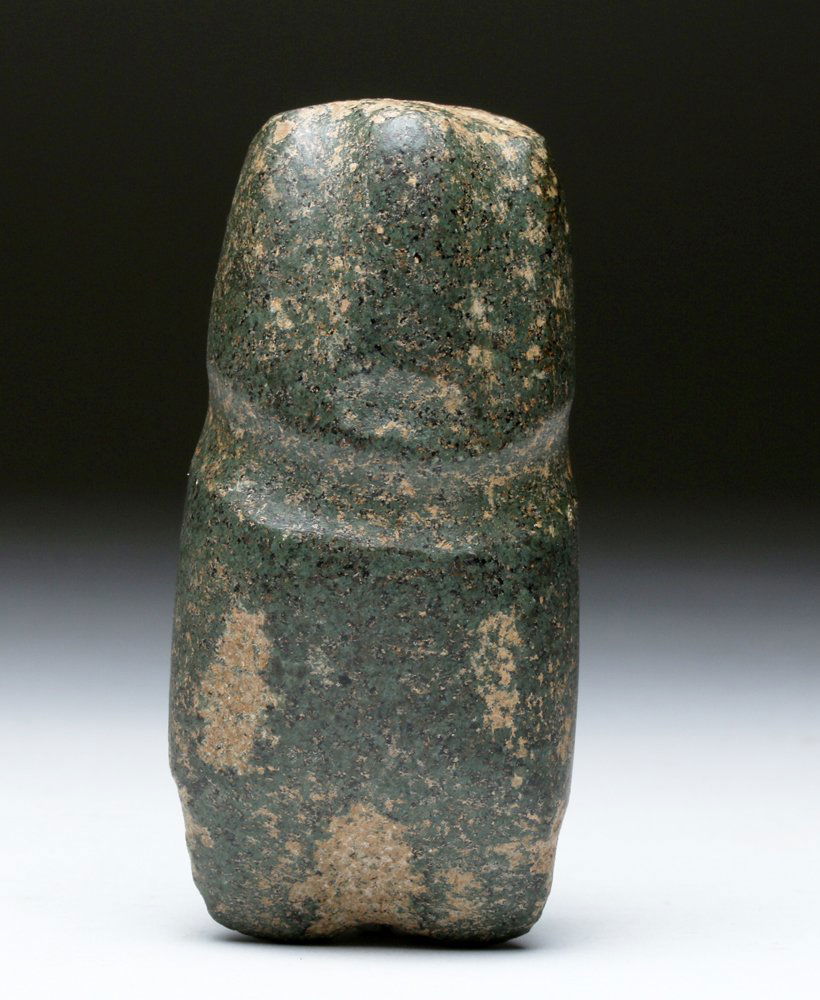 Mezcala / Guerrero Green Stone Axe Head (1 of 6)