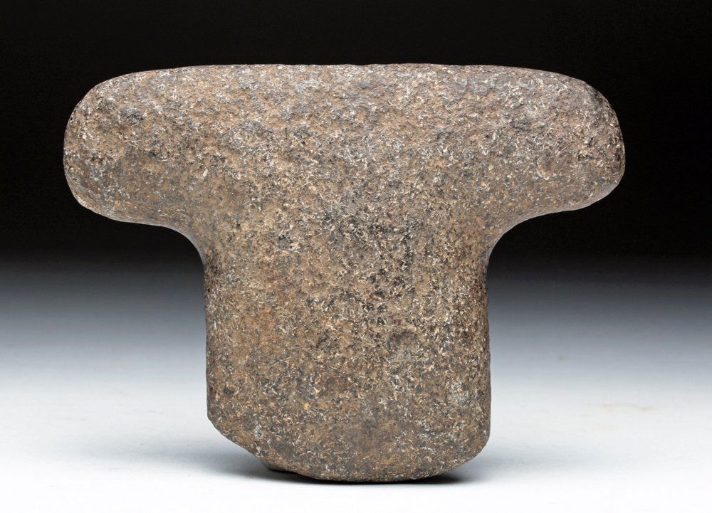 Inca T-Shaped Stone Axe Head (1 of 4)