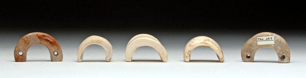 Nayarit Stone Ear / Nose Ornaments (1 of 10)