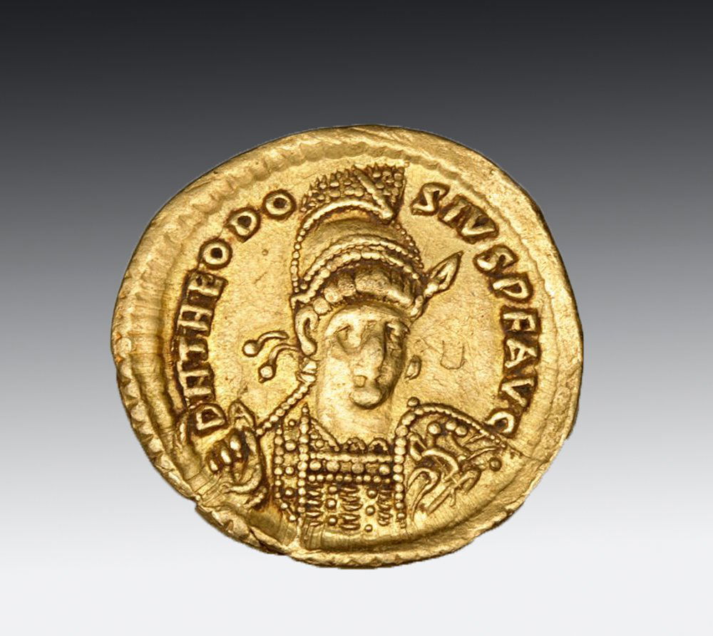 Eastern Roman Empire Gold Coin - Theodosius II (1 of 2)