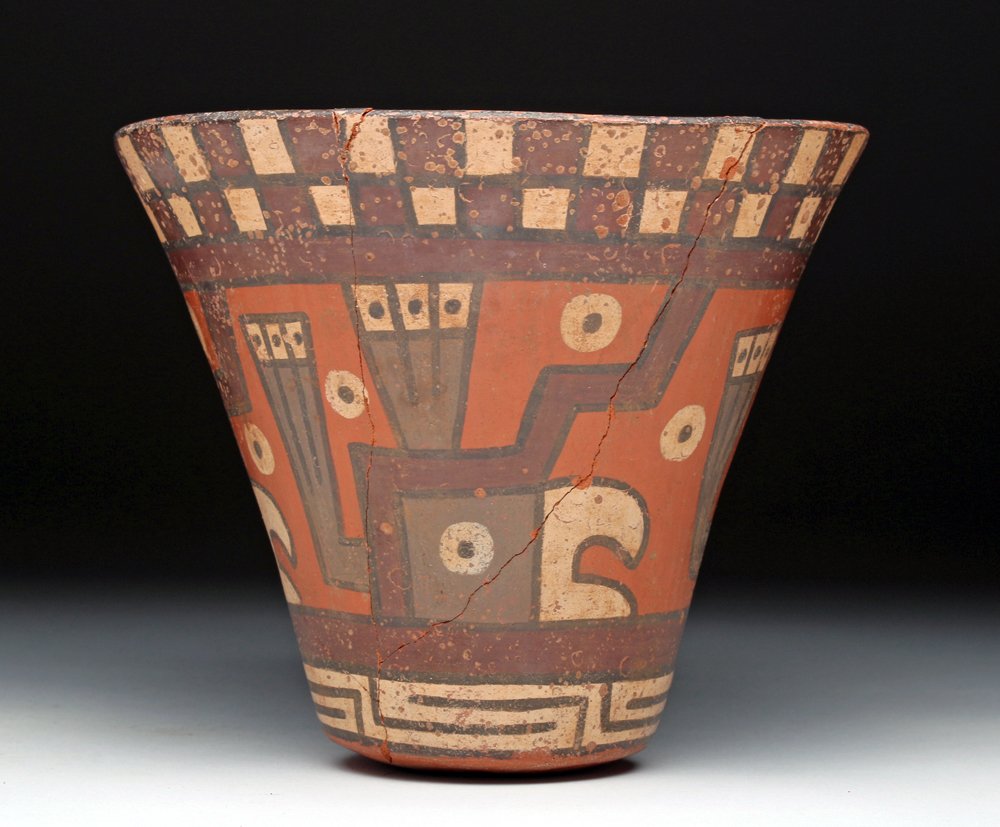 Wari / Huari Polychrome Kero (1 of 4)