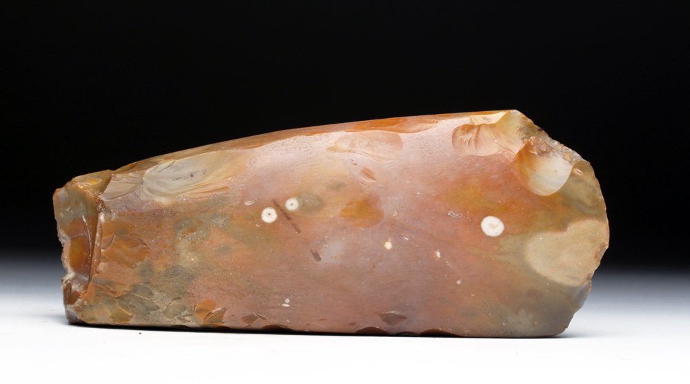 Danish Neolithic Flint Celt or Axe Head (1 of 5)