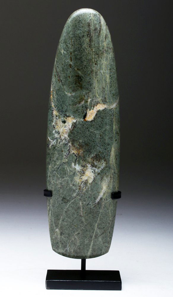 Superb / Large Olmec Jadeite Celt (1 of 7)