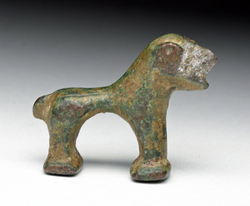 Ancient Persian Seljuk Bronze Lion (1 of 3)