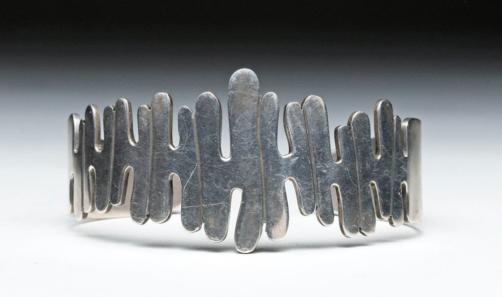 Taxco TP 20 Sterling Silver Bracelet - Bold Design (1 of 6)