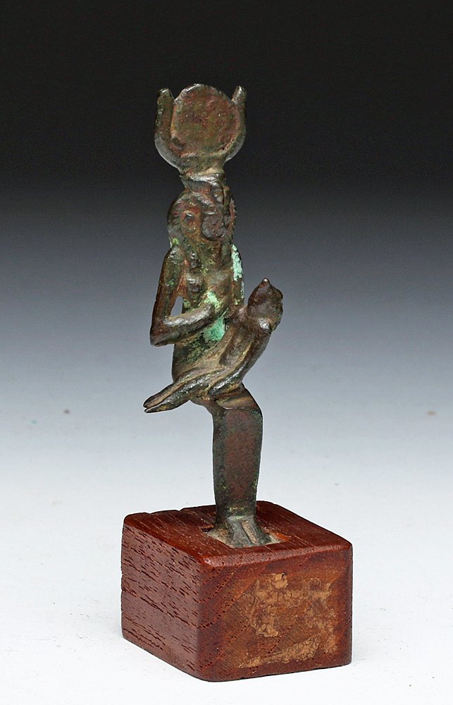 Egyptian Bronze Isis and Horus (1 of 5)