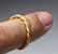 Viking Braided Gold Ring - Tests 22k+