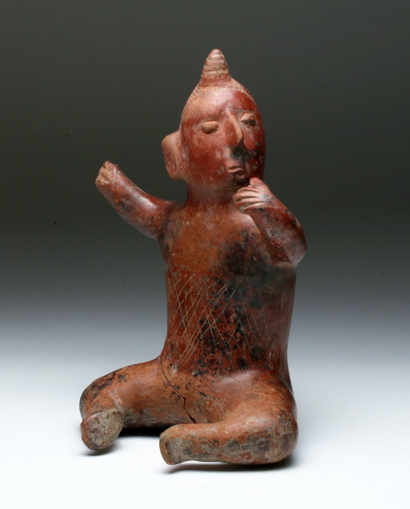 Pre-Columbian Colima Seated Shaman (1 of 4)