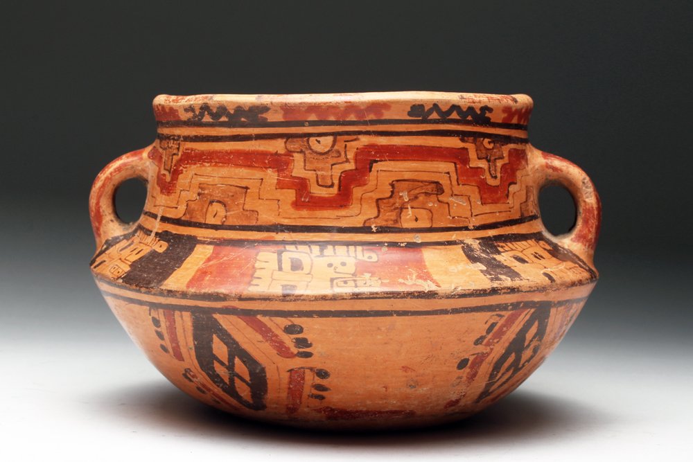 Impressive Mayan Ulua Valley Polychrome Bowl (1 of 4)