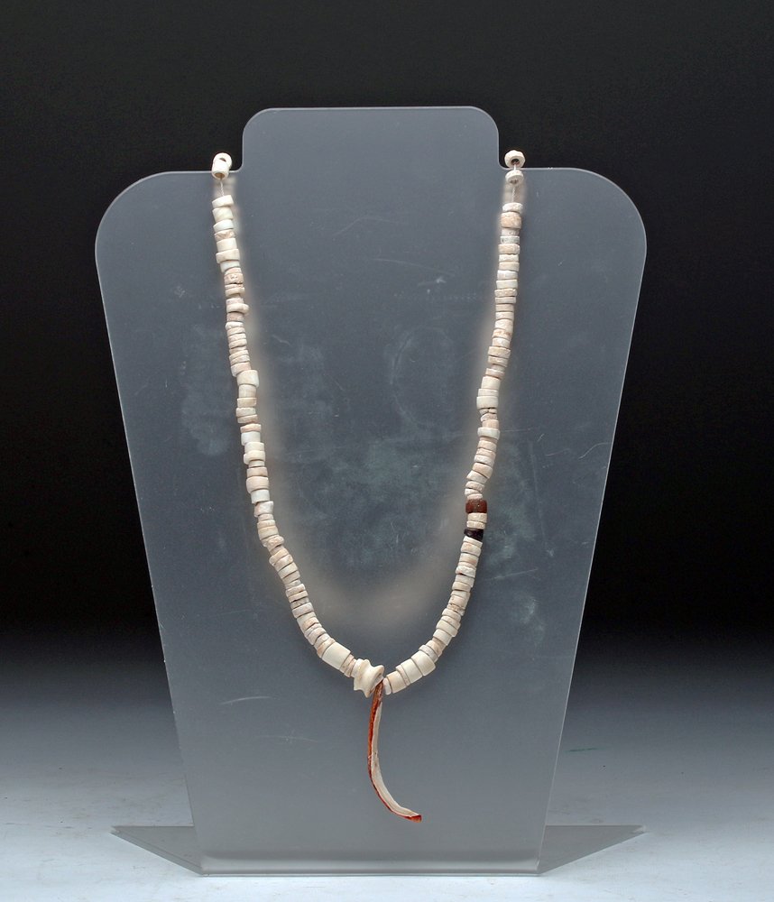 Veracruz Shell Necklace w/ Spondylus Pendant (1 of 2)