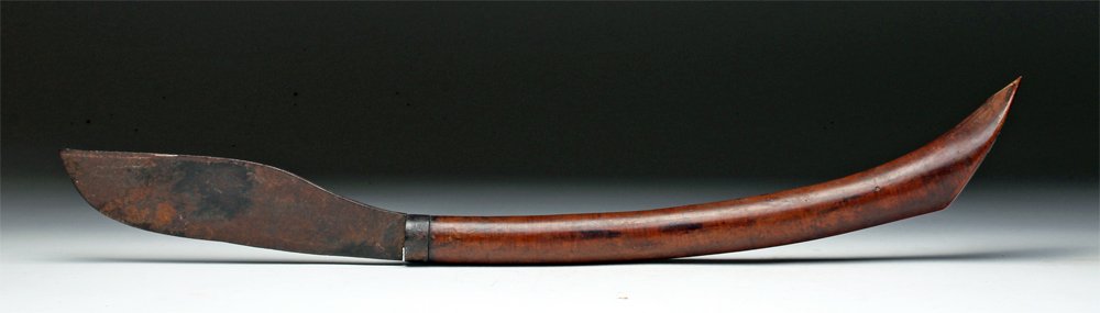 Lg. 19th C. Burmese Coconut Splitter, ex-Historia (1 of 2)