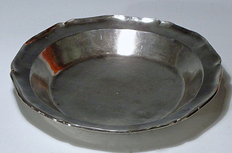 19th C. Spanish Colonial Silver Charger, ex-Historia (1 of 3)