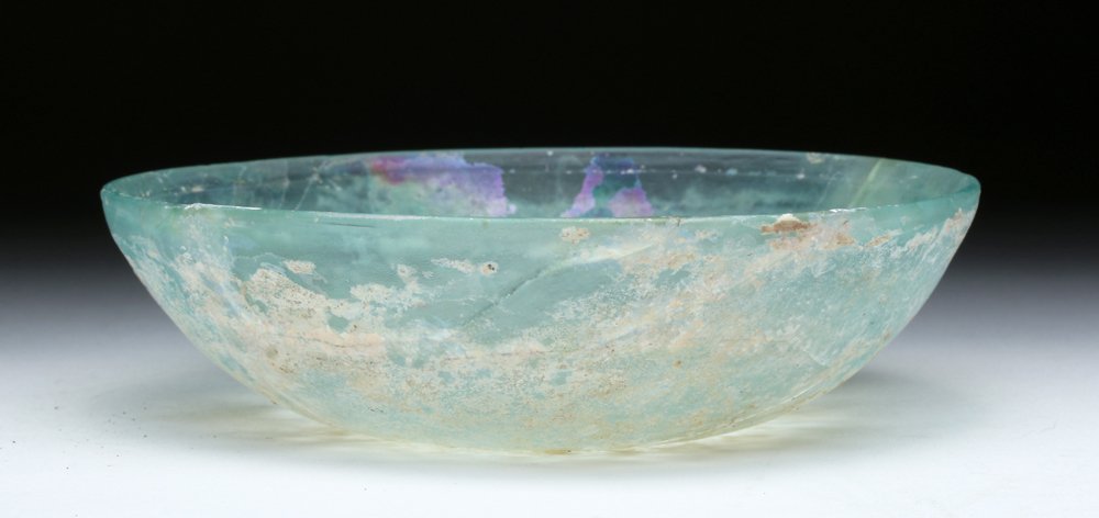 Delicate Late Roman Glass Bowl (1 of 6)