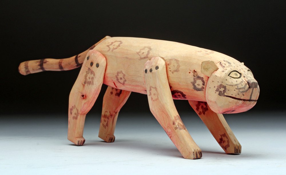 Mexican Wood Jaguar by Manuel Jimenez, ex-Historia (1 of 7)