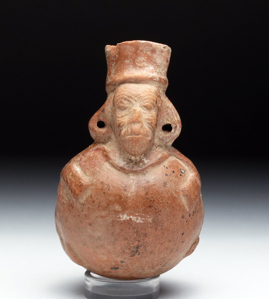 Chimu Terracotta Monkey Vessel (1 of 5)