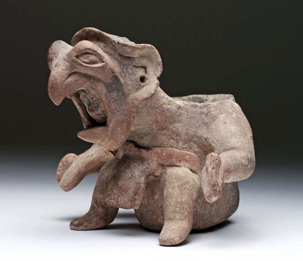 Aztec Warrior/Shaman with Eagle Mask, ex-Lupita Tovar (1 of 4)