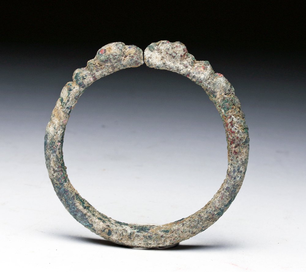 Bactrian Bronze Child's Bracelet (1 of 1)