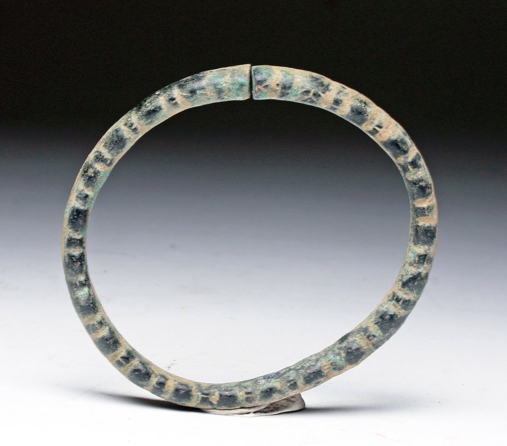 Attractive Bactrian Bronze Bracelet (1 of 1)