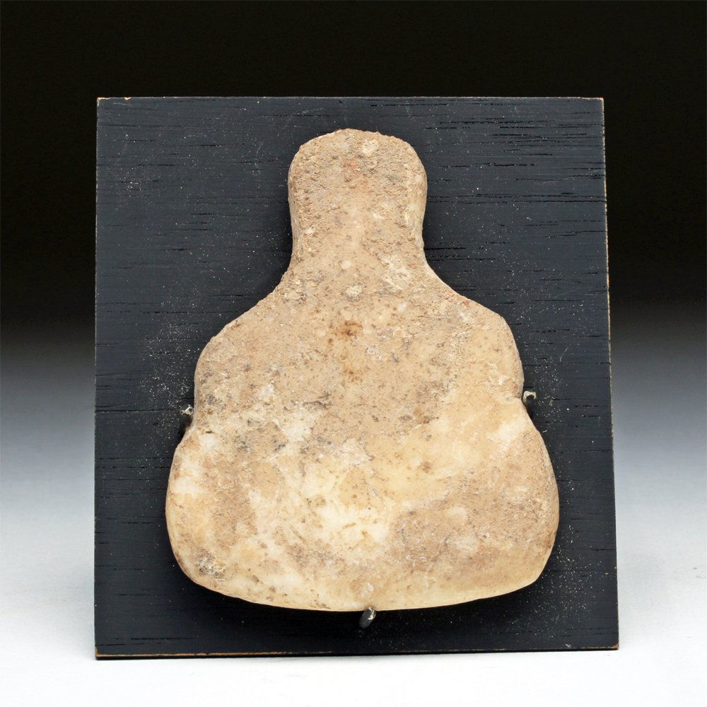 Early Anatolian Schematic Marble Fertility Idol (1 of 3)