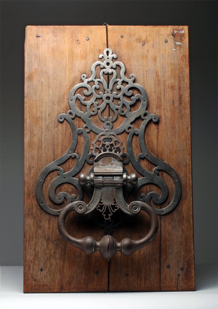 18th c. French Regency Door Knocker (1 of 4)