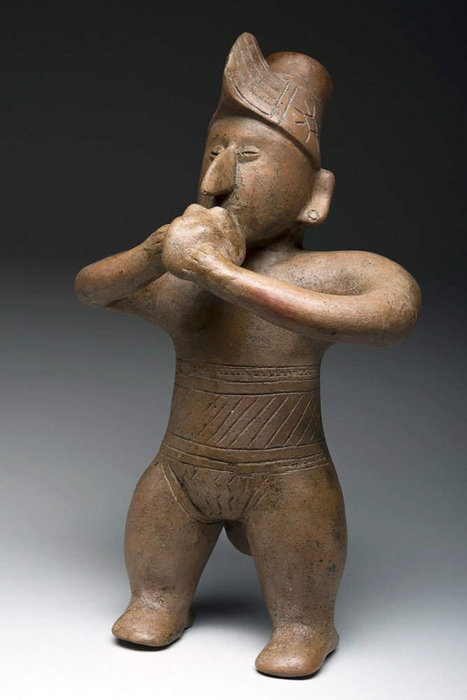 Lovely Colima Standing Shaman Figure (1 of 4)