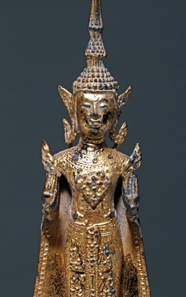19th C. Thai Bronze / Gilt Ratanakosin Buddha (1 of 5)